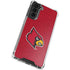University of Louisville Red Background Galaxy S21 FE Clear Case